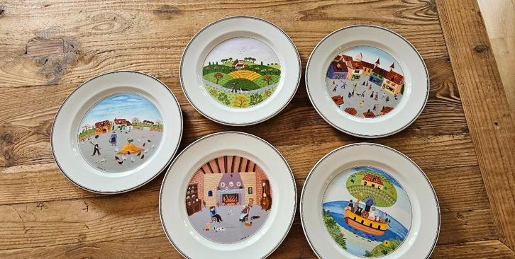 Service naïf Villeroy & Boch, Antiek en Kunst, Antiek | Servies los, Ophalen
