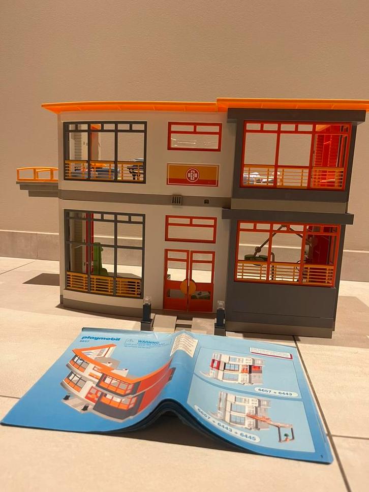 Playmobil Ziekenhuis – set 6657 – Compleet & in mooie staat!, Enfants & Bébés, Jouets | Playmobil, Comme neuf, Enlèvement