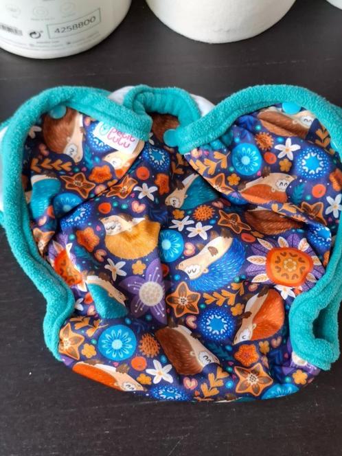 Petit Lulu wasbare en herbruikbare luiers (8) en inleggers!, Kinderen en Baby's, Badjes en Verzorging, Zo goed als nieuw, Overige typen