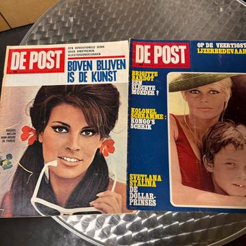 Raquel Welch, Brigitte Bardot, Liz Taylor, Farah, Beatles beschikbaar voor biedingen
