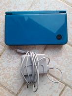 Blauwe DSI XL-console met oplader. Geen stylus en nee, Dsi, Ophalen of Verzenden, Zo goed als nieuw