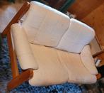 Loungeruimte met bank - Te geven, Huis en Inrichting, Ophalen, Gebruikt, Hout, Sapin - Scandinave