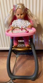Poupée avec chaise de poupée Smoby, Enfants & Bébés, Jouets | Poupées, Enlèvement ou Envoi, Utilisé, Baby Pop