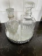 Karaf set met spiegeltray, Ophalen of Verzenden