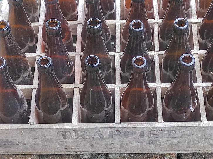 trappiste Westvleteren avec des bouteilles d'avant 2000, Collections, Marques de bière, Utilisé, Bouteille(s), Autres marques