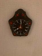 Vintage Junghans Quartz Wandklok – handbeschilderd, Huis en Inrichting, Ophalen of Verzenden, Zo goed als nieuw, Wandklok