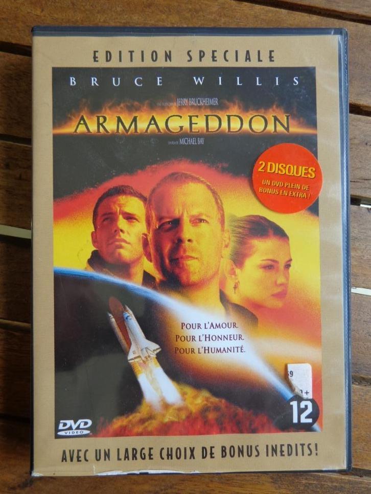 )))  Armageddon  //  Bruce Willis / Ben Affleck   (((, CD & DVD, DVD | Action, Comme neuf, Action, À partir de 12 ans, Enlèvement ou Envoi