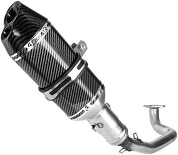 Pot d'échappement en carbone gy6 125 cc, Enlèvement ou Envoi, Neuf
