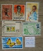 Gebruikte ZAÏRE-stempels, Verzenden, Overige landen, Gestempeld