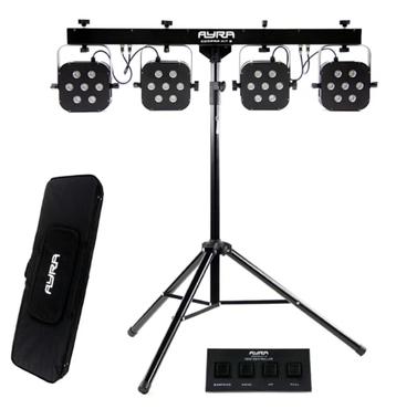LED Disco sur socle + variateur DMX, Enlèvement, Comme neuf, Lumières
