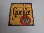 bieretiket Gueuze Toussant 1900, Ophalen of Verzenden, Zo goed als nieuw, Overige typen, Overige merken