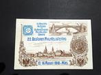 Deutscher Philatelistentag Postwaardestuk 1910 / Kiel, Postzegels en Munten, Postzegels | Europa | Duitsland, Ophalen of Verzenden