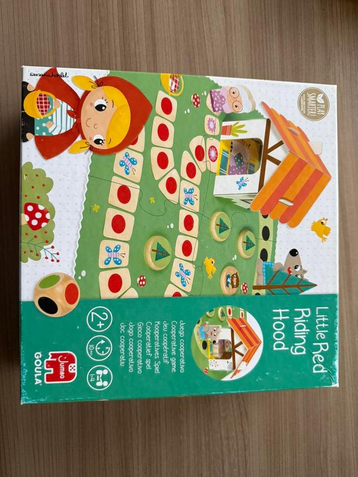 Jumbo Roodkapje bordspel, Hobby en Vrije tijd, Gezelschapsspellen | Overige, Gebruikt, Ophalen