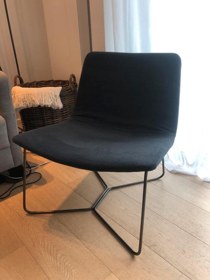 Landelijke fauteuil in nieuwe stijl, Huis en Inrichting, Fauteuils, Zo goed als nieuw, Metaal, Ophalen