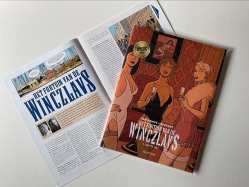 Luxe winczlavs geseald  met libris op 100 ex, Boeken, Stripverhalen, Ophalen of Verzenden