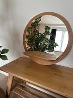 Ronde spiegel met plankje Reine Mère, Ophalen, Minder dan 50 cm, Rond, Nieuw