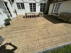 Betonklinkers +/-35m2, Tuin en Terras, Tegels en Klinkers, Beton, Gebruikt, Ophalen, Klinkers