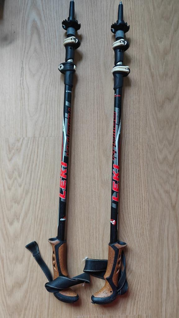 Leki Wandelstok Khumbu antishock, Sport en Fitness, Bergsport en Wandelen, Gebruikt, Wandelstok, Ophalen of Verzenden