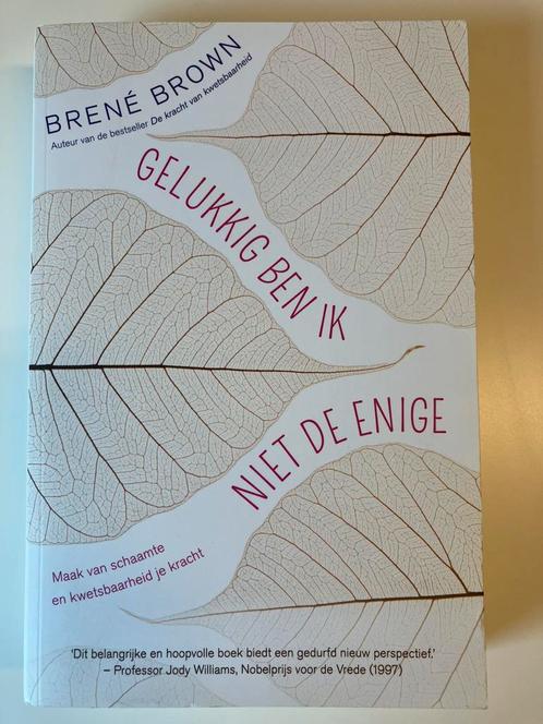 Brené Brown - Gelukkig ben ik niet de enige, Boeken, Psychologie, Zo goed als nieuw, Ophalen of Verzenden