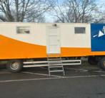 Aanhangwagen omgebouwd tot woonwagen, Ophalen, Gebruikt