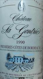 Mon 😀 JÉROBOAM 5L🍷🇨🇵 1990 CHÂTEAU La Gontrie 1ères Côtes, Collections, Vins, Pleine, Comme neuf, Enlèvement, Vin rouge