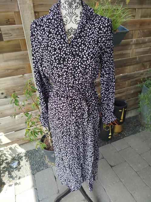Mooie lange jurk Costes maat S, Kleding | Dames, Jurken, Zo goed als nieuw, Maat 36 (S), Zwart, Onder de knie, Ophalen of Verzenden