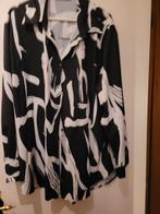 Le chemisier pour femme, noir/blanc taille 3xl, est nouveau, Enlèvement ou Envoi, Blanc