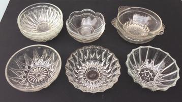 lot 10 coupes à glace rétro, années 60 - 70, Enlèvement ou Envoi, Maison et Meubles