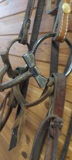 Western show bridle - western show hoofdstel met teugels, Dieren en Toebehoren, Ophalen of Verzenden, Gebruikt, Western