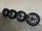 ORIGINELE 21"  BREEDSET MERCEDES AMG VELGEN MET WINTERS, Auto-onderdelen, Ophalen, Gebruikt, 255 mm, Velg(en)