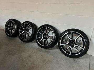 ORIGINELE 21"  BREEDSET MERCEDES AMG VELGEN MET WINTERS disponible aux enchères