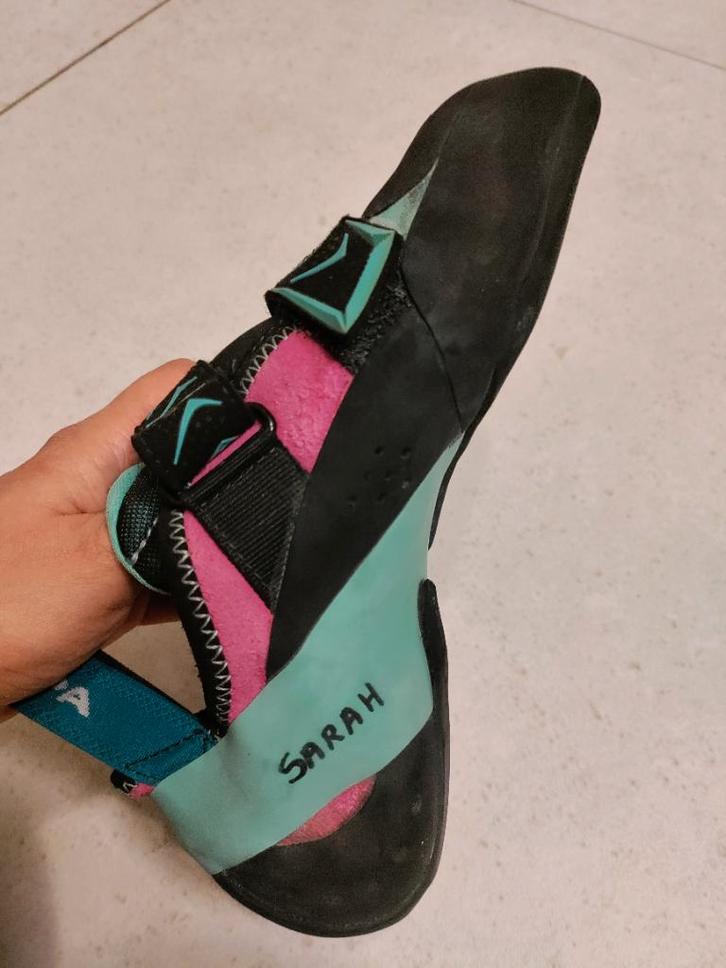 Klimschoenen Scarpa Women's Vapor V maat 38.5, Sport en Fitness, Klimsport, Zo goed als nieuw, Klimsportschoenen, Ophalen