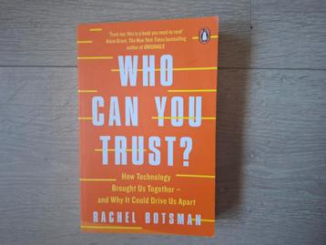 Who can you trust? -  Ratchel Botsman beschikbaar voor biedingen