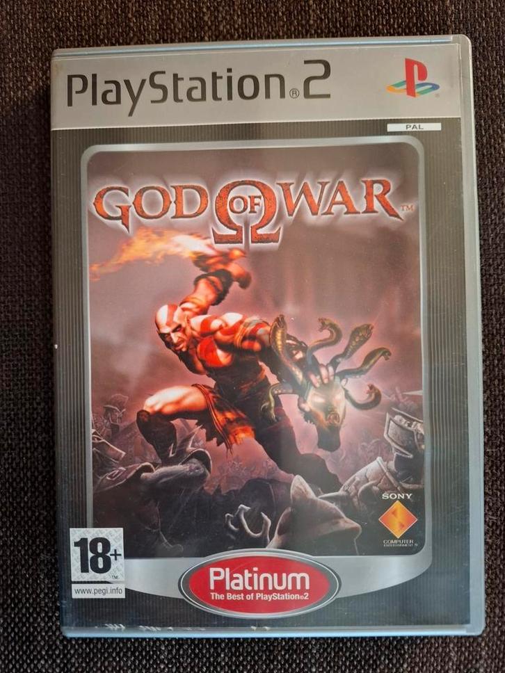 PS2 God of war 1 (compleet), Games en Spelcomputers, Games | Sony PlayStation 2, Zo goed als nieuw, Ophalen of Verzenden