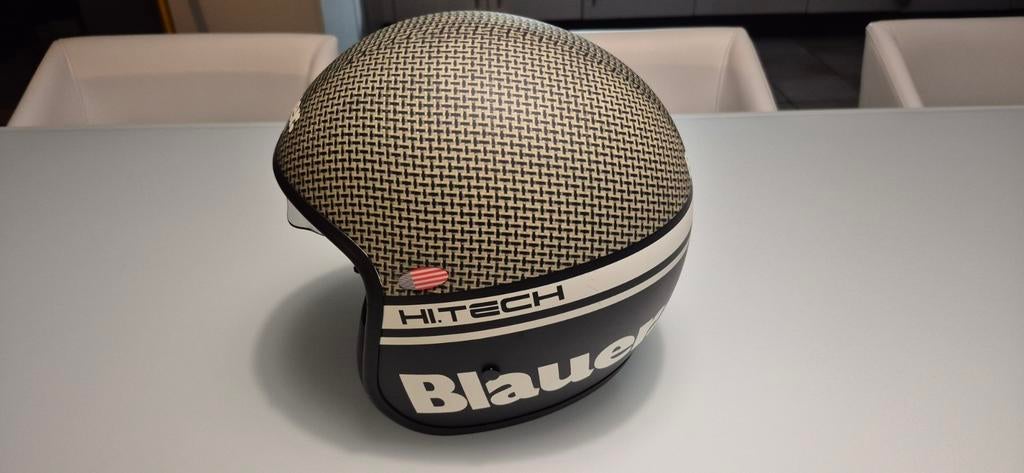 Motorhelm Blaur maat m (57-58), Motoren, Kleding | Motorhelmen, M, Ophalen of Verzenden