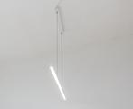 Led hanglamp wit (L:118,5cm), Minder dan 50 cm, Modern, Gebruikt, Metaal