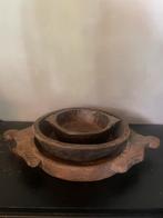 Houten schalen, Huis en Inrichting, Woonaccessoires | Schalen en Manden, Schaal, Onbekend, Ophalen of Verzenden, Onbekend