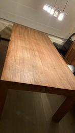 houten tafel 2,25 m 76 cm hoog !, Ophalen, 100 tot 150 cm, Houten tafel, 200 cm of meer