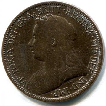 Royaume-Uni ½ penny, 1896