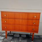 commode vintage, Ophalen, 50 tot 100 cm, Zo goed als nieuw, 3 of 4 laden