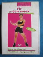 Fit in één week, Cd's en Dvd's, Dvd's | Sport en Fitness, Cursus of Instructie, Yoga, Fitness of Dans, Alle leeftijden, Ophalen of Verzenden
