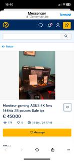 Moniteur gaming, Computers en Software, Monitoren, Ophalen, Gaming, IPS