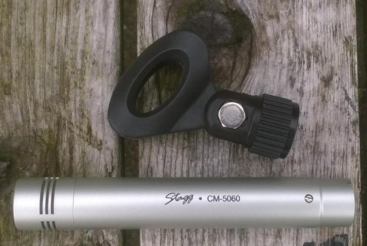 Microfoon voor instrument en zang, Stagg CM-5090, Muziek en Instrumenten, Microfoons, Zo goed als nieuw, Studiomicrofoon, Ophalen of Verzenden