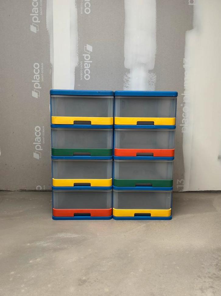 Vintage ladeblok, Huis en Inrichting, Kasten | Stellingkasten, Gebruikt, Ophalen