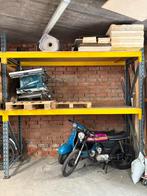 Palletstelling 2 staanders 4 liggers 2 houten platen, Ophalen