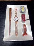 Montre Swatch édition vintage “Sushi”, Handtassen en Accessoires, Horloges | Heren, Ophalen, Overige materialen, Polshorloge, Zo goed als nieuw