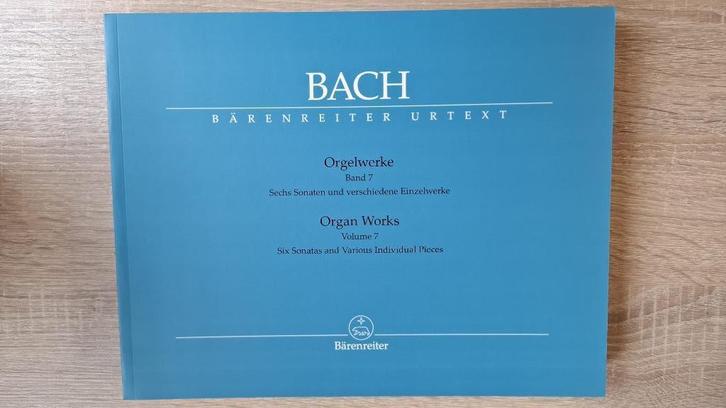 Orgelwerken JS Bach deel 7 Barenreiter Urtext, Muziek en Instrumenten, Bladmuziek, Nieuw, Artiest of Componist, Klassiek, Orgel