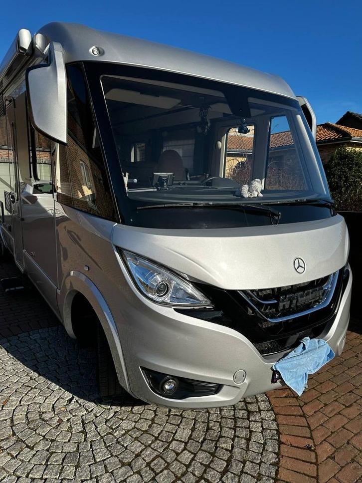 zeer mooie en nette hymer masterline 780, Caravans en Kamperen, Mobilhomes, Particulier, tot en met 4, Integraal, Hymer, Mercedes
