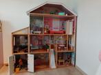 Maison de poupées en bois, Kinderen en Baby's, Speelgoed | Poppenhuizen, Poppenhuis, Ophalen