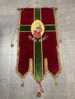 Vaandel processie heilige Agnes 1898, Antiek en Kunst, Antiek | Religieuze voorwerpen, Ophalen